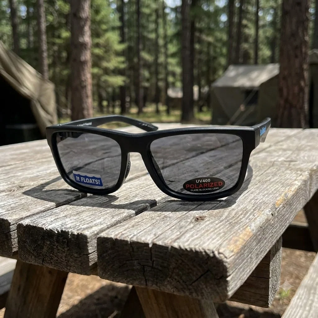 Окуляри поляризаційні BluWater Buoyant-3 Polarized (gray) сірі, Чорний