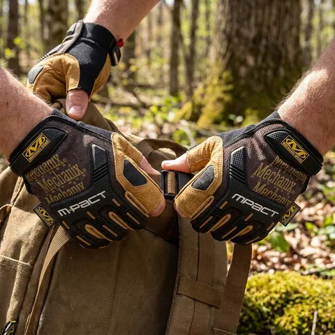 Рукавиці коричневі Mechanix M-Pact Framer