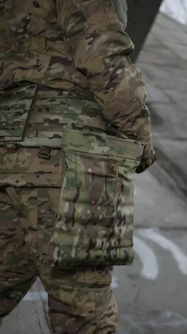 Рулонний підсумок під скидання магазинів (35х25) Militex Cordura original USA Мультикам — фото 9