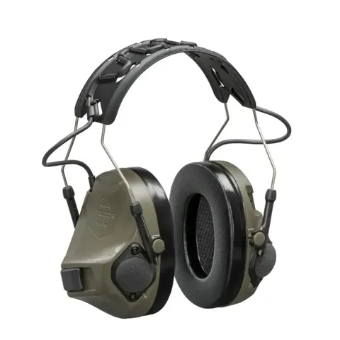 Навушники активні 3M MT14H418A-02 GN PELTOR™ ComTac™ VIII (без аудіовиходу та мікрофону), зелені — фото 2
