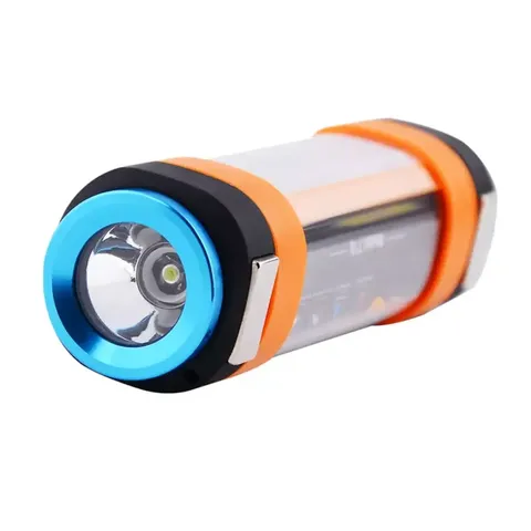 Портативний LED-ліхтар T15, 2600 мА·год, 6 режимів, Type-C, Power Bank, IP68, білий — фото 3