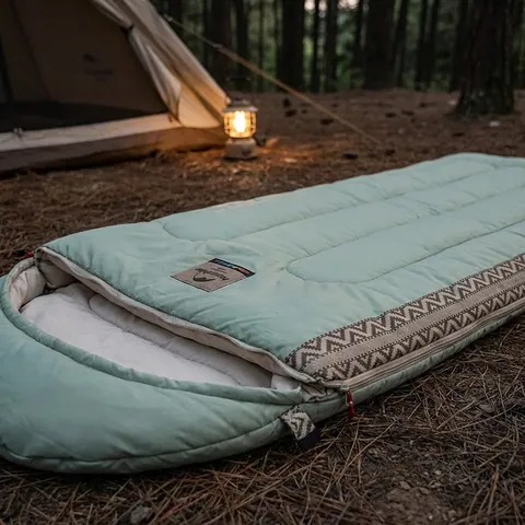 Спальний мішок Naturehike L150 NH20MSD05, (13°C) лівий, світло-зелений