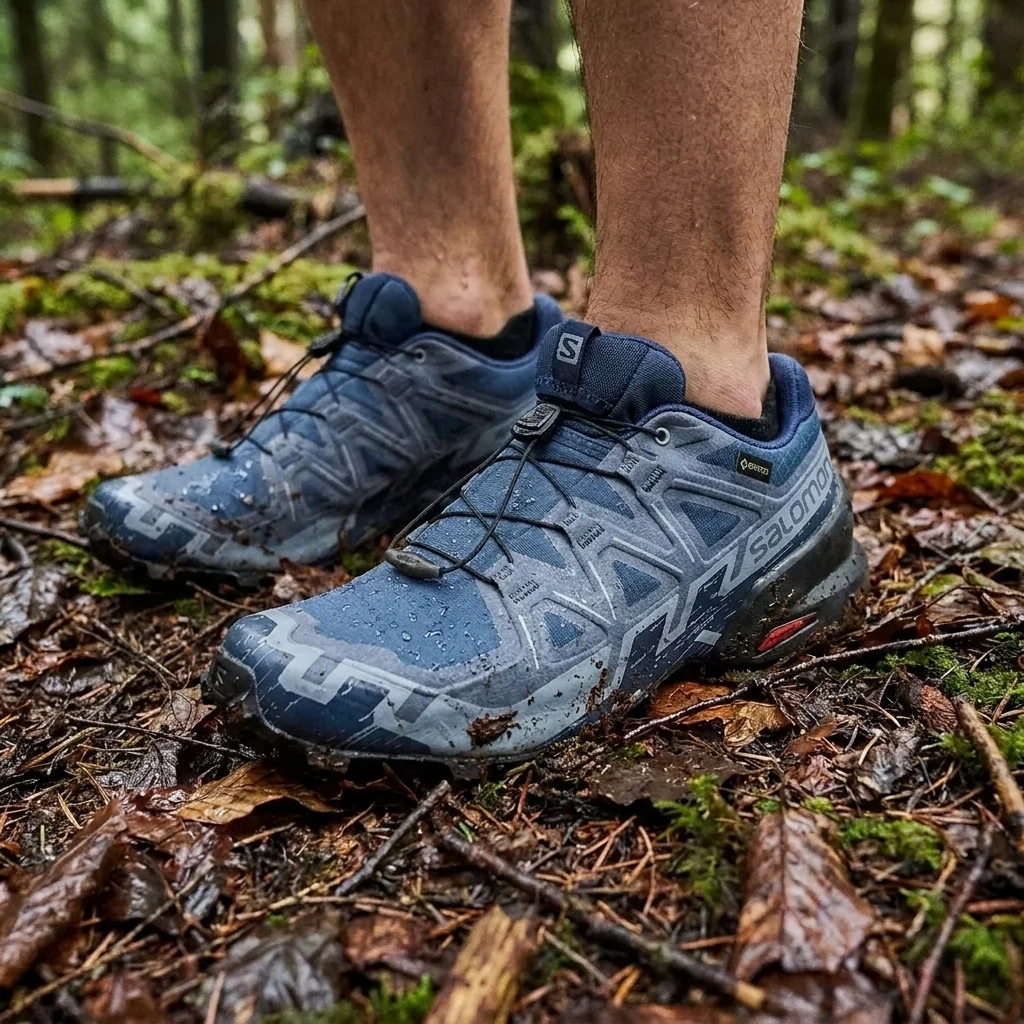 Кросівки Salomon SPEEDCROSS 6 GTX 8 Spellbound/Black чоловічі трейлові з мембраною Gore-Tex