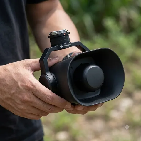 Гучномовець DJI Zenmuse V1 127dB Smart Broadcast Speaker for DJI Matrice 300/350 RTK Drone — фото 3