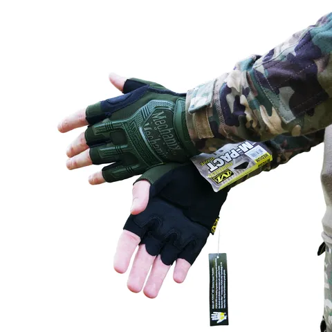 Безпалі рукавиці олива Mechanix MXK-2 — фото 6