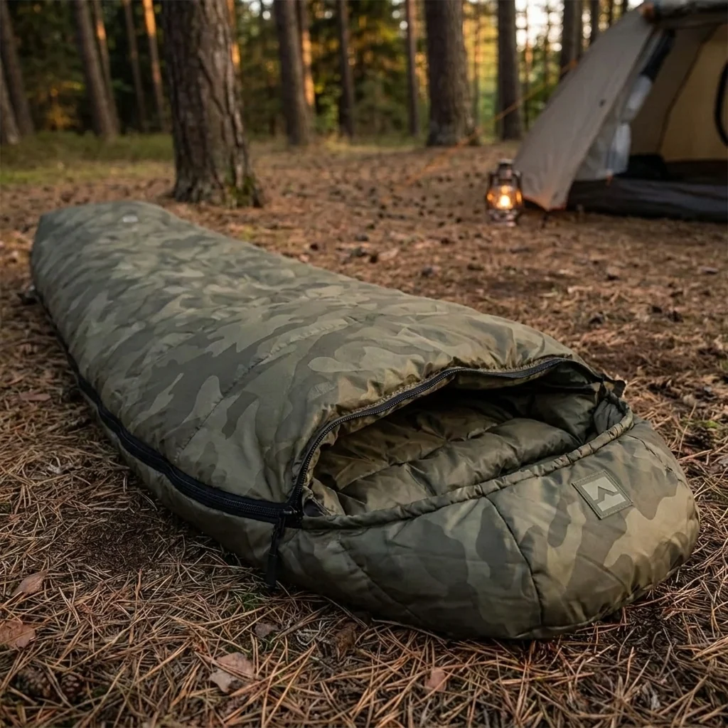 Спальний мішок Wechsel Wildfire 0° L TL Mud Green Left (232043)