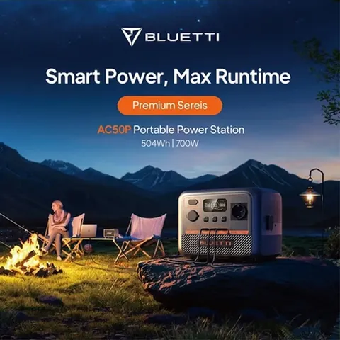 Зарядна станція Bluetti AC50P 700W (AC50P) Чорний — фото 8
