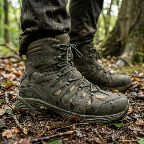 Берці Forester Mid Force Khaki Waterproof B24W003A-17FO Vibram