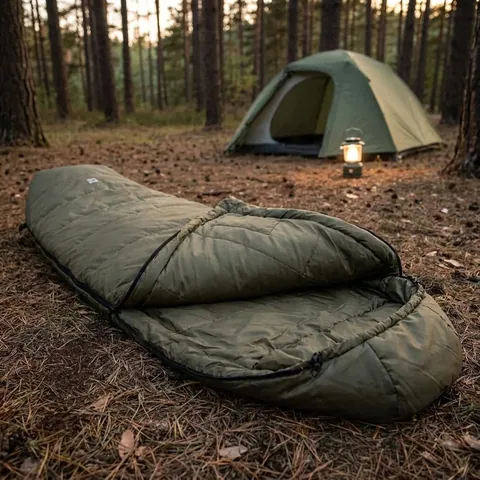 Спальний мішок Wechsel Wildfire -5° L TL Mud Green Left (232041)