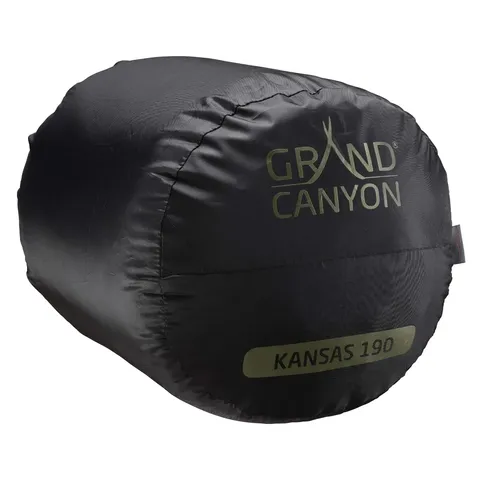 Спальний мішок Grand Canyon Kansas 190 0°C Capulet Olive Left (340019) — фото 9