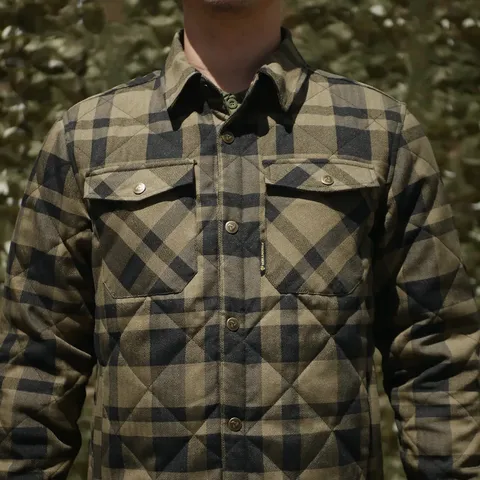 Куртка Frontier Tartan Хакі — фото 6