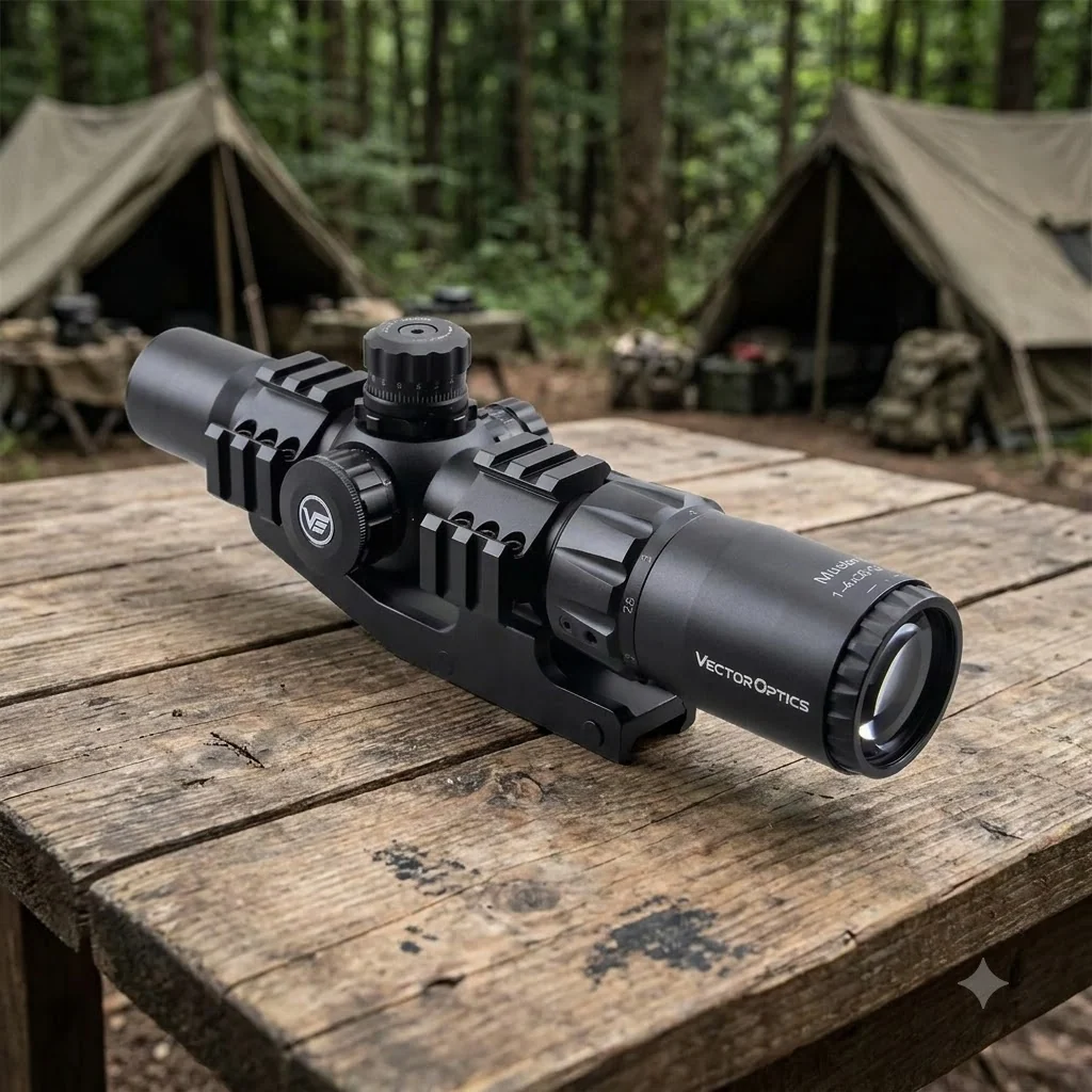 Приціл оптичний Vector Optics MUSTANG GENII 1-4X30 (30 мм) Illum. SFP