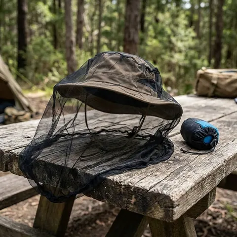 Сітка на голову від комарів Nano Mosquito Headnets Permethrin Black від Sea to Summit (STS ANMOSHP)