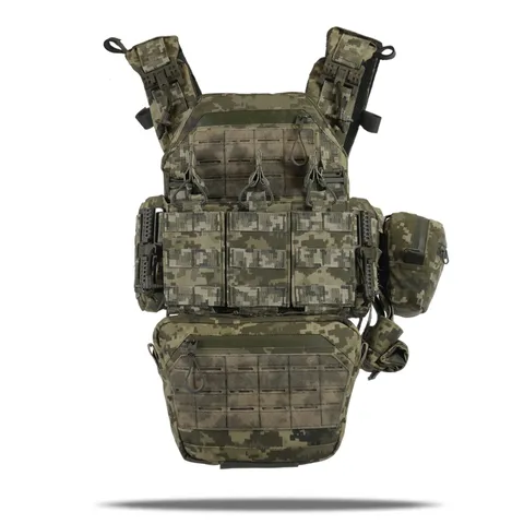 Комплект плитоноска Kiborg GU Gen.2 + 6 підсумків Піксель — фото 4