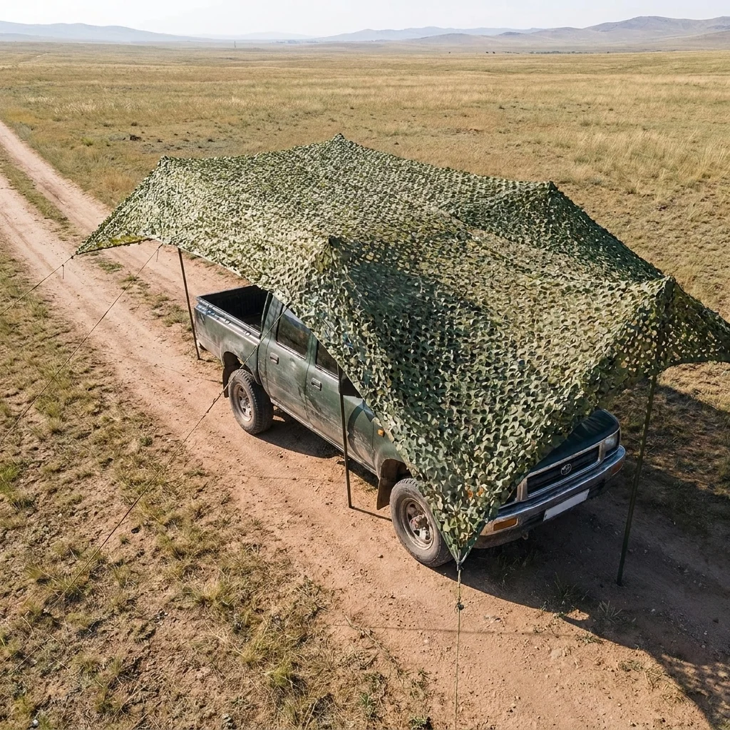 Маскувальна сітка Militex для окопів та бліндажів Камуфляж 6х10м (площа 60 кв.м.)