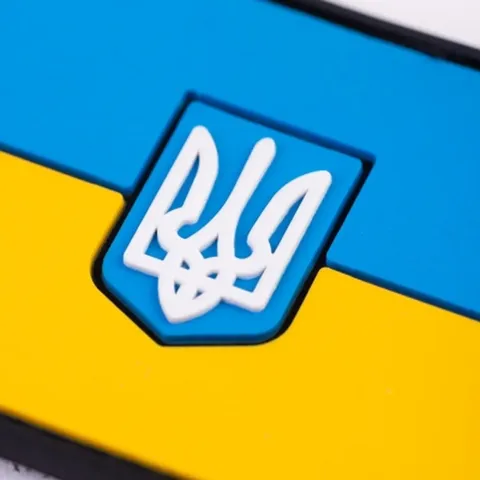 ПВХ прапор жовто-блакитний — фото 5
