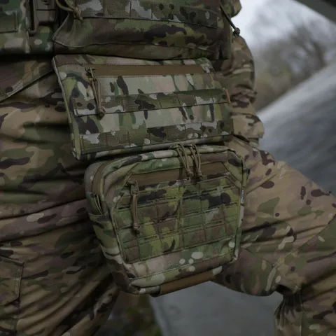 Сумка-напашник з балістичним захистом 1 класу Militex XL Cordura original USA Мультикам — фото 11