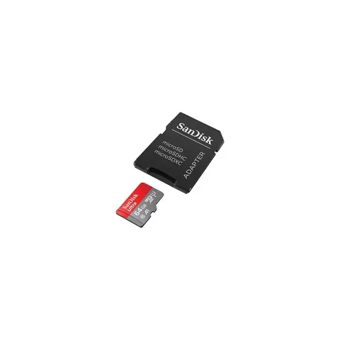 Карта пам’яті SanDisk Ultra 64GB microSDXC UHS-I Class 10 + SD адаптер (SDSQUAB-064G-GN6MA) — фото 3