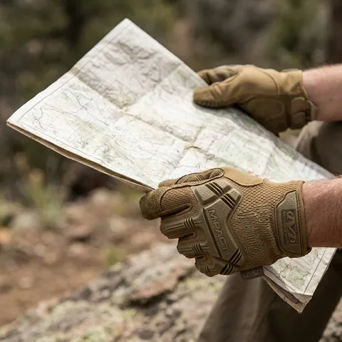 Рукавиці койот Mechanix M-Pact — фото 3
