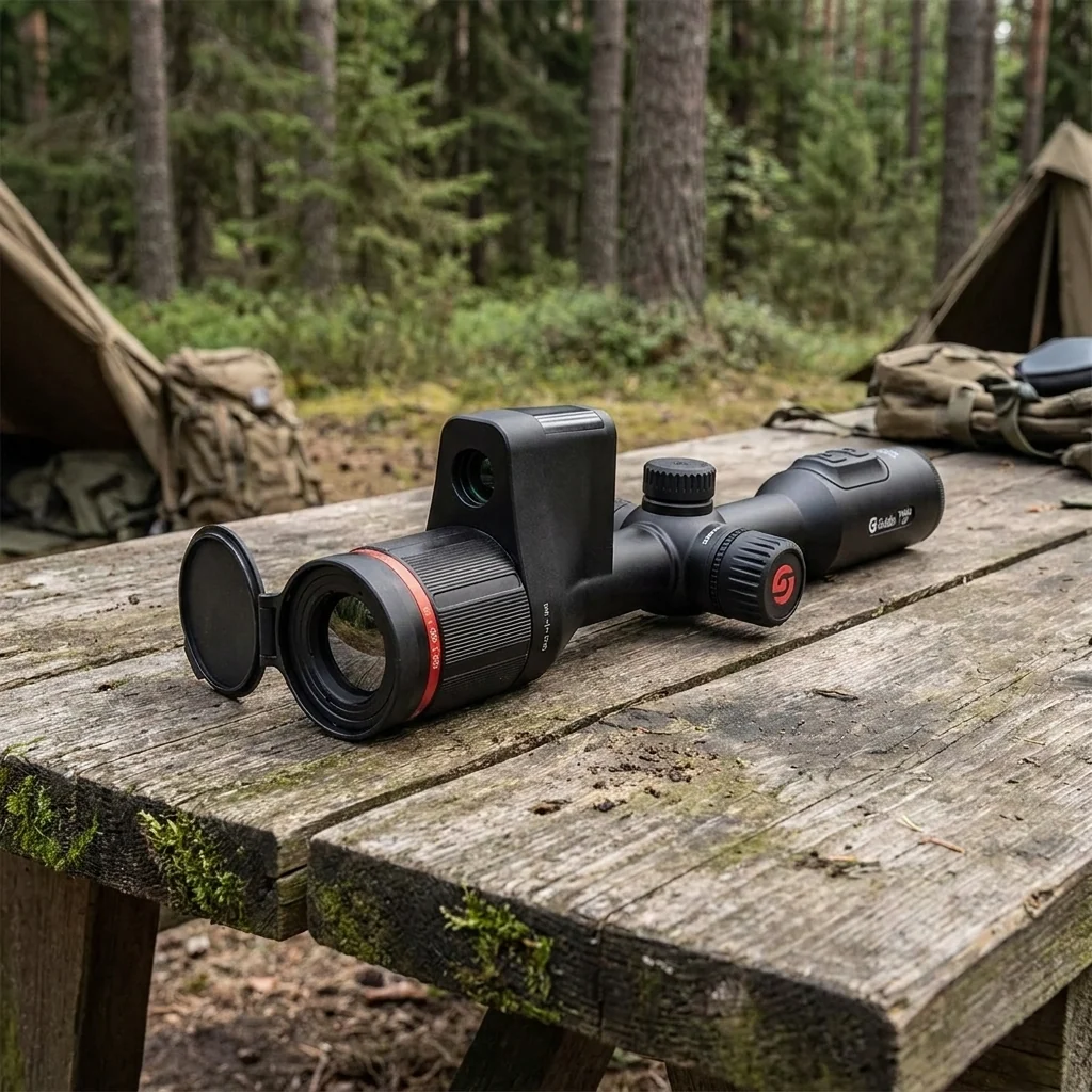 Тепловізійний приціл GUIDE TU431 LRF 400x300px 35mm (з далекоміром)