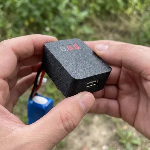 Перехідник блок живлення для заряджання телефона від fpv батареї 1 USB — фото 3