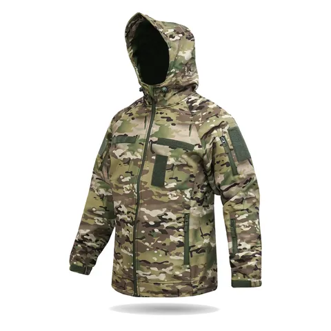 Куртка Windproof Softshell вітрозахисна, водостійка, фліс 320 г/м² — фото 4