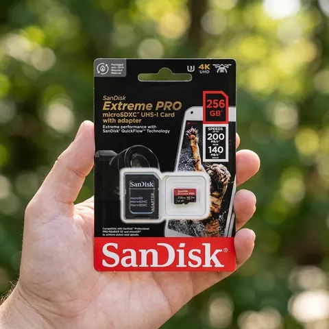 SanDisk Extreme PRO 256 ГБ microSDXC U3 V30 — карта пам'яті з SD-адаптером — фото 3