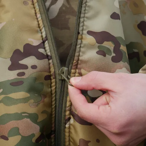 Спальний мішок-пончо 6в1 Multishelter Kiborg Multicam утеплений — фото 12