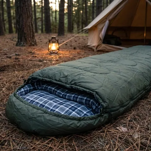 Спальний мішок Totem Ember Plus XXL ковдра з капюш лівий olive