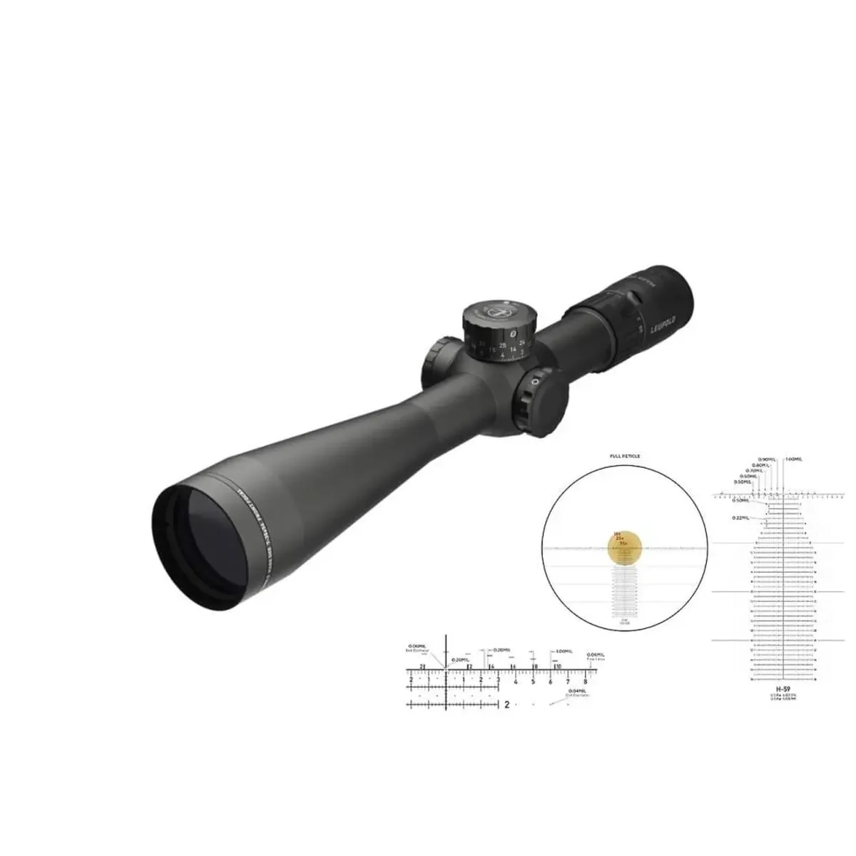 Приціл оптичний LEUPOLD MARK 5HD 7-35x56 (35mm) M5C3 FFP H59 (174545)