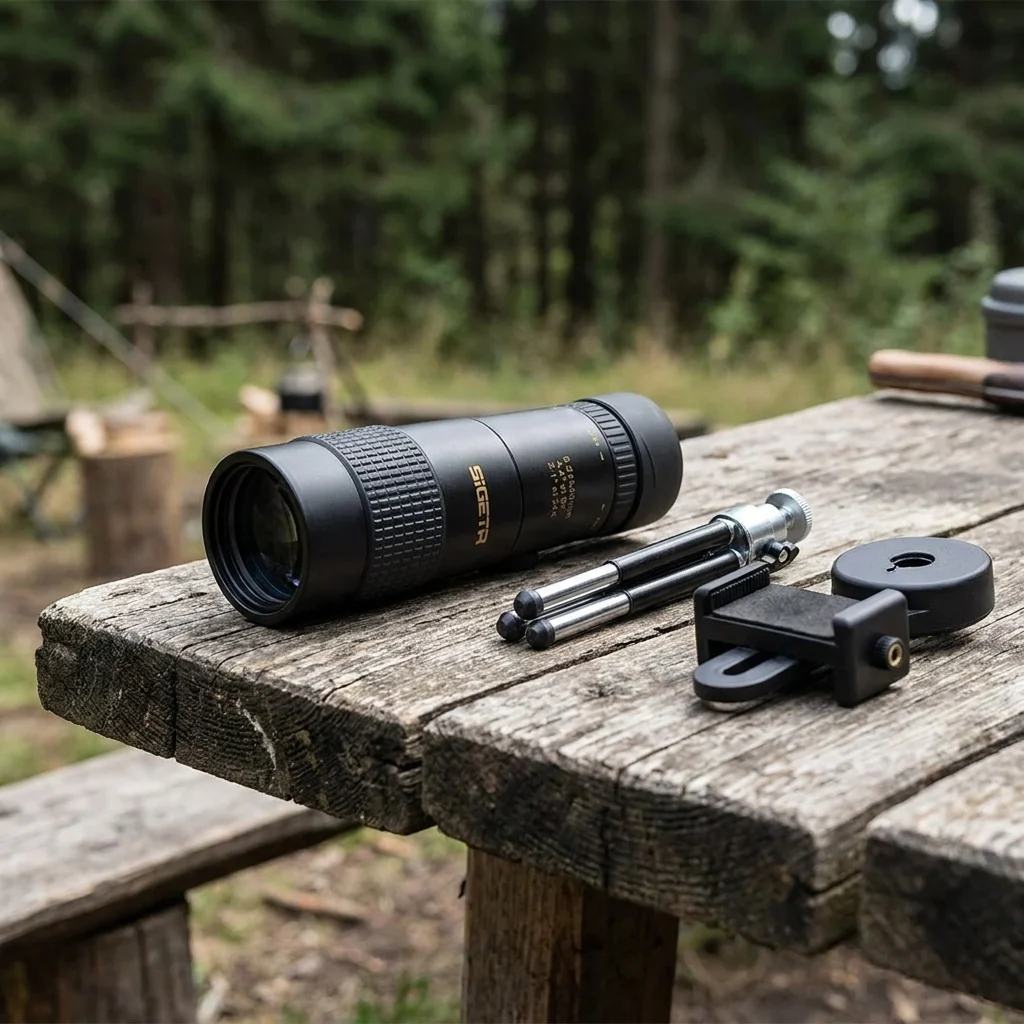 Монокуляр SIGETA Haunt 8-24x40 (штатив, смартфон-адаптер)