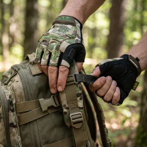 Безпалі рукавиці мультикам Mechanix MXK-2