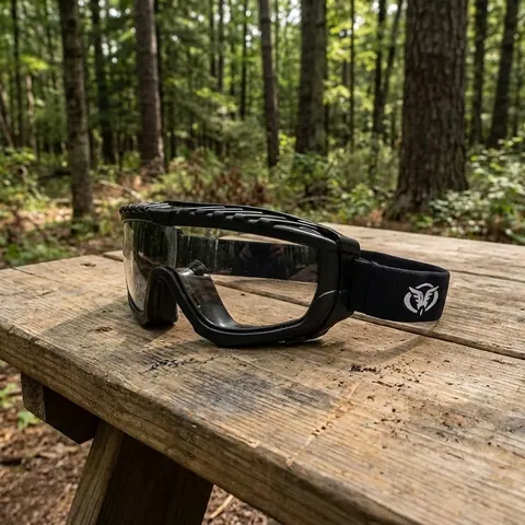Окуляри захисні з ущільнювачем Global Vision Ballistech-1 (clear) Anti-Fog, прозорі