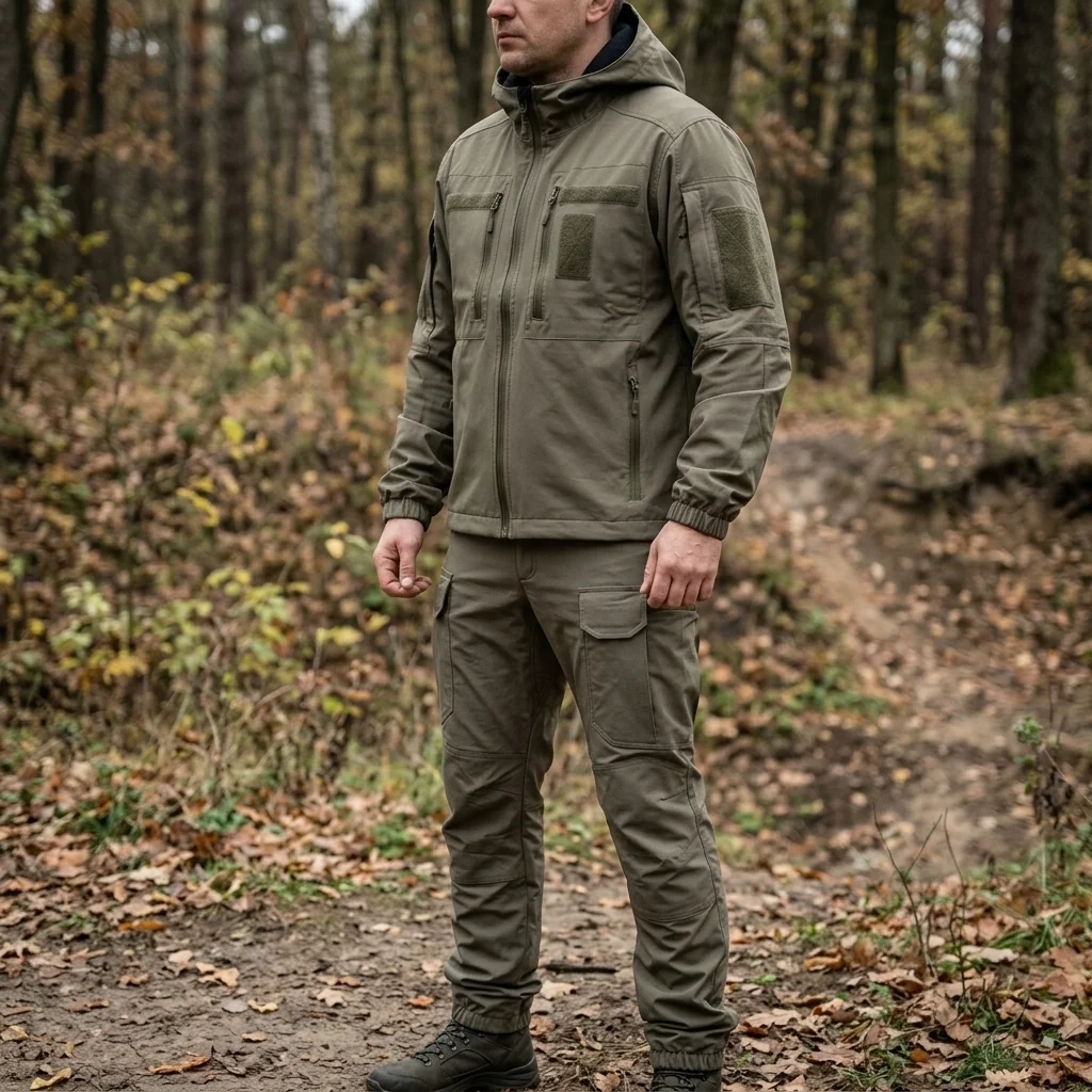 Тактичний костюм Tactical Flex Pro FS (4WStretch) Хакі (куртка та штани)