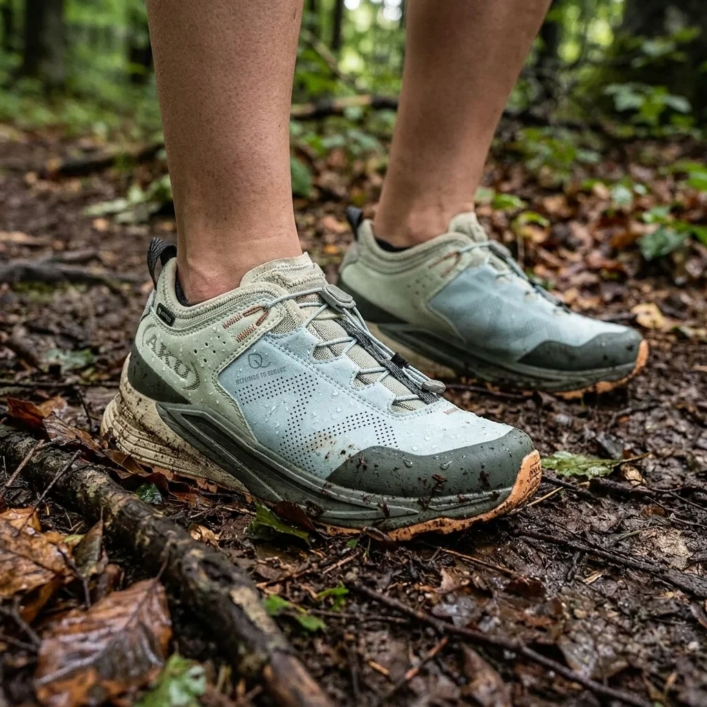 Кросівки AKU Omnia V-Light GTX WS 3.5 green/blue