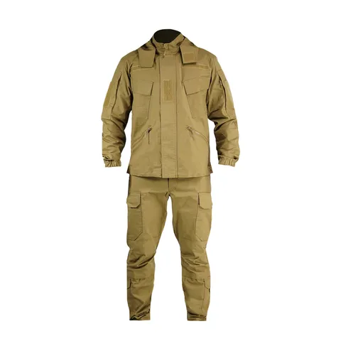 Польовий костюм FS Stretch-RipStop (Кітель та штани) для ЗСУ - Койот — фото 2