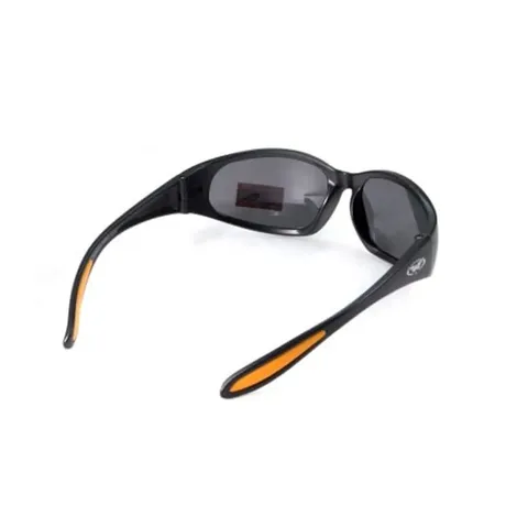 Окуляри захисні Global Vision Mini-Hercules-1 (smoke) чёрные, Чорний — фото 5