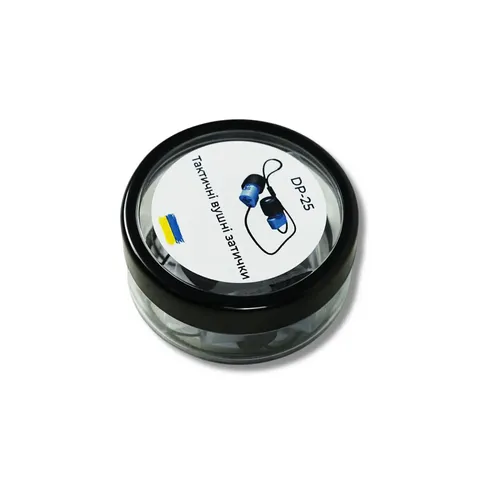Тактичні вушні затички з штучною барабанною перетинкою DEFENSE PLUG 25DB — фото 7
