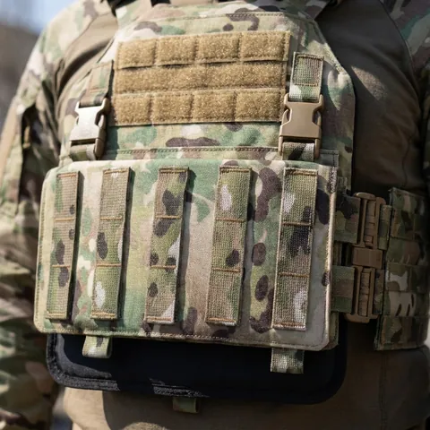 Захист попереку Gen.2 з балістичним захистом 1 класу Militex Cordura original USA Мультикам — фото 3