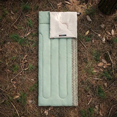 Спальний мішок Naturehike L150 NH20MSD05, (13°C) правий, світло-зелений — фото 3