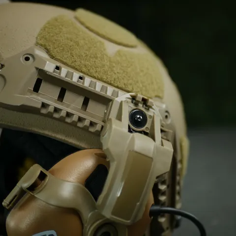 Кріплення для наушників "Чебурашки" EARMOR (Ops core arc) Койот — фото 9