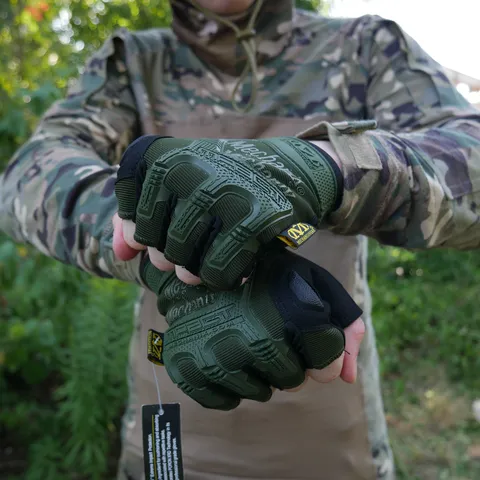 Безпалі рукавиці олива Mechanix MXK-2 — фото 11