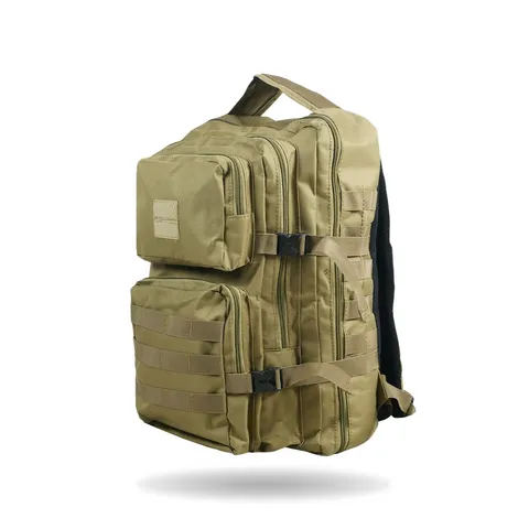 Рюкзак тактичний 30 л з системою MOLLE койот (виробництво Україна) — фото 2