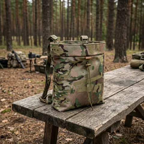 Рулонний підсумок під скидання магазинів (35х25) Militex Cordura original USA Мультикам