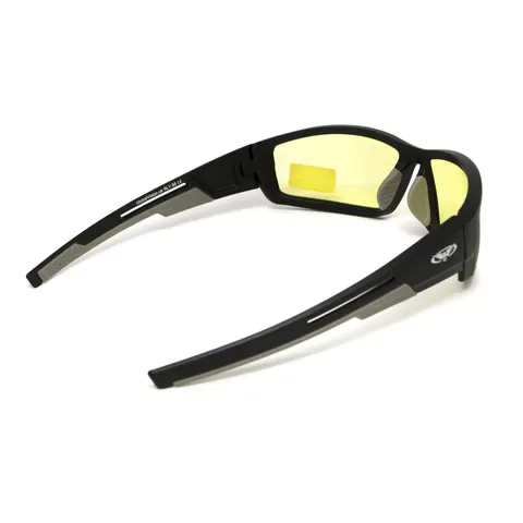 Окуляри захисні Global Vision Sly (yellow), жовті, Чорний — фото 7