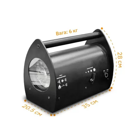 Прожектор пошуковий (зенітний прожектор) Bandera Flashlight 280.1X — фото 6