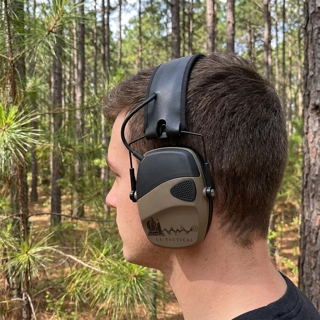 Активні навушники C4 Tactical (SNR=27dB Elec) - койот