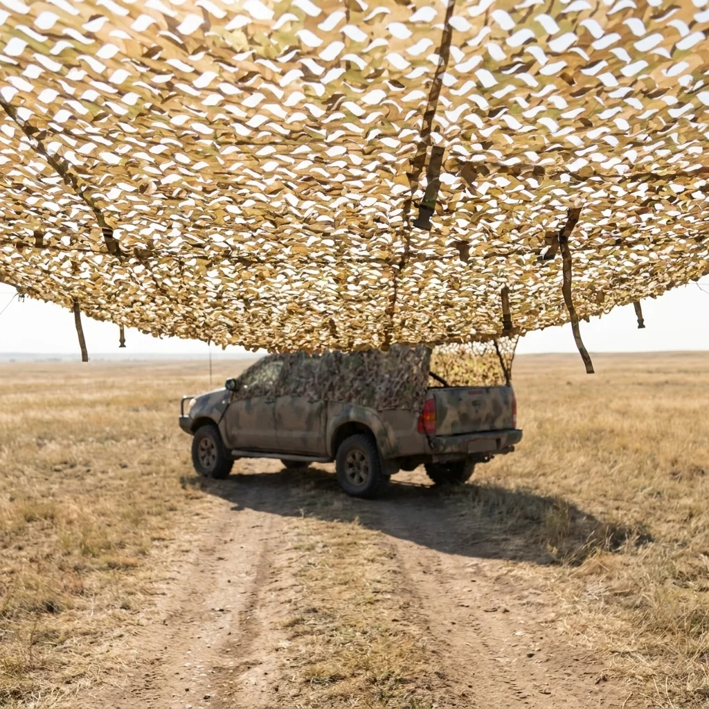 Маскувальна сітка Militex Мультикам 5х5м (площа 25 кв.м.)