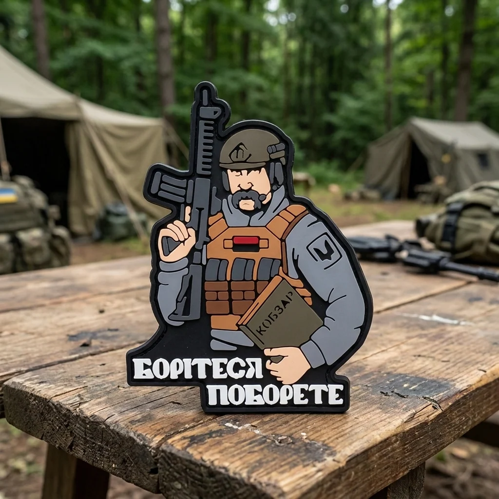 ПВХ патч Кобзар фігурний