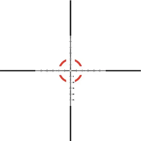 Приціл оптичний Trijicon VCOG 1-8x28; Red MRAD Crosshair — фото 13